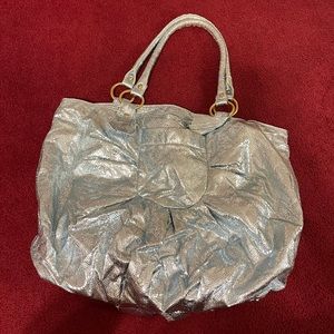 Avon Light Blue Metallic Women’s Purse